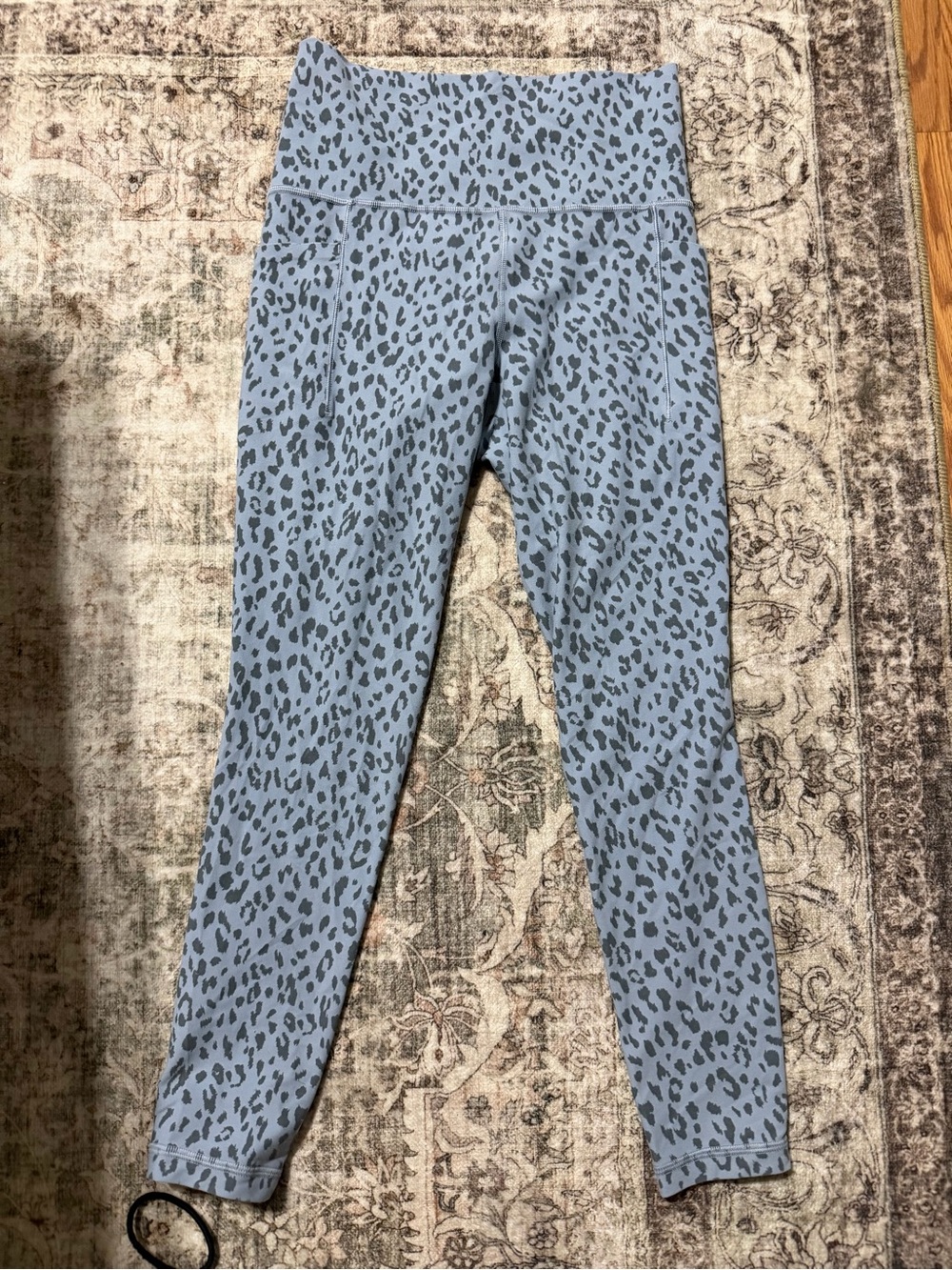 Athleta Blue Leopard Print Leggings #leisure #active